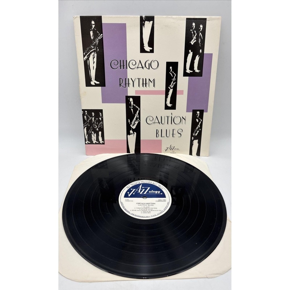 CHICAGO RHYTHM ~ Caution Blues ~ 1987 VG+